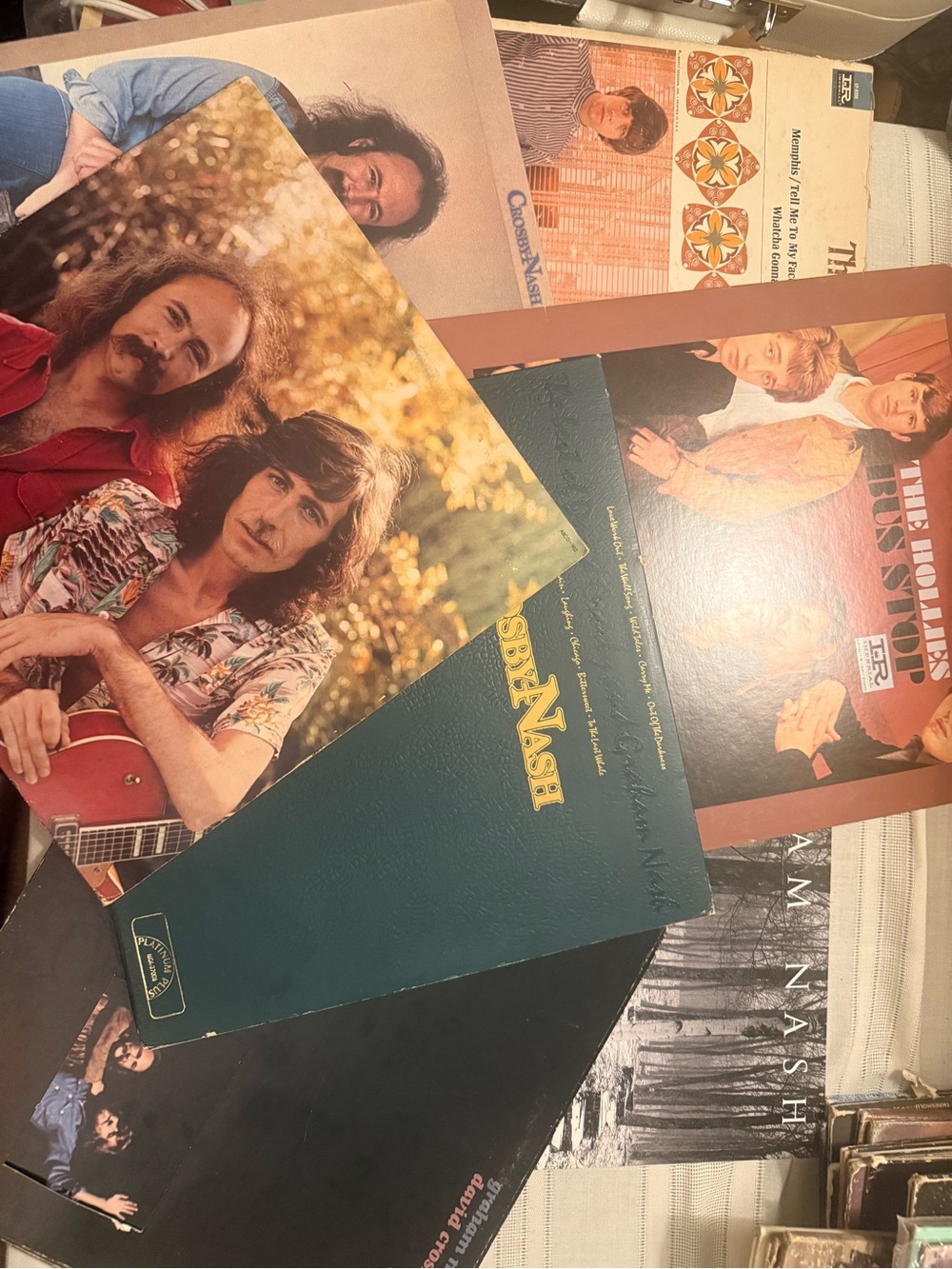 7 LP Lot - Crosby & Nash Vinyl Record Lot - CSNY Graham Nash Collectors